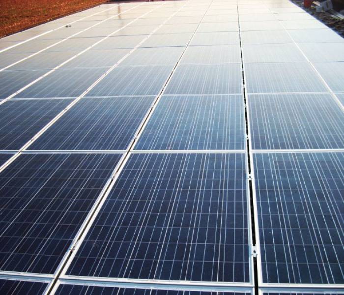 Installazione di un impianto fotovoltaico commerciale