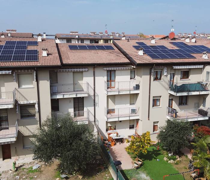 Installazione di un impianto fotovoltaico residenziale