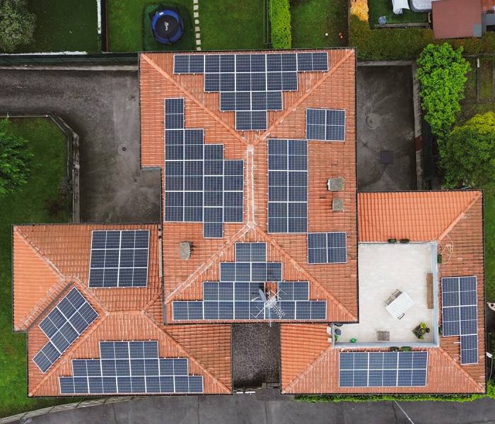 Installazione di un impianto fotovoltaico residenziale