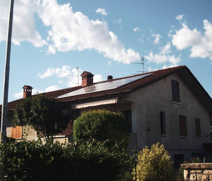 Installazione di un impianto fotovoltaico residenziale